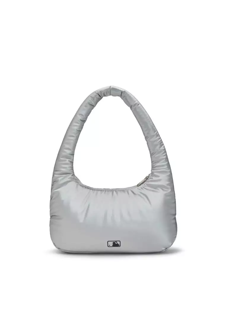 ☆MLB☆ BASIC LUXLEISURE HOBO BAG MLB BASIC LUXLEISURE NYLON HOBO BAG LOS ANGELES DODGERS 2025