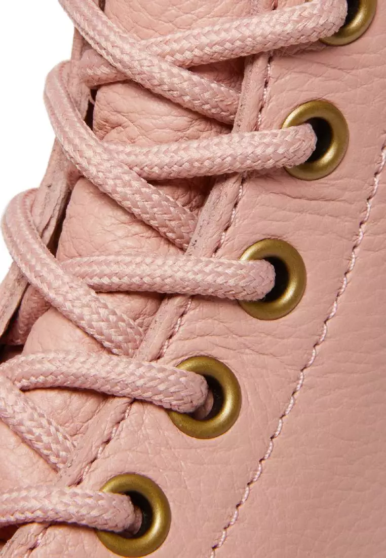 1460 WOMEN'S PASCAL GOLD EYELET LACE UP BOOTS