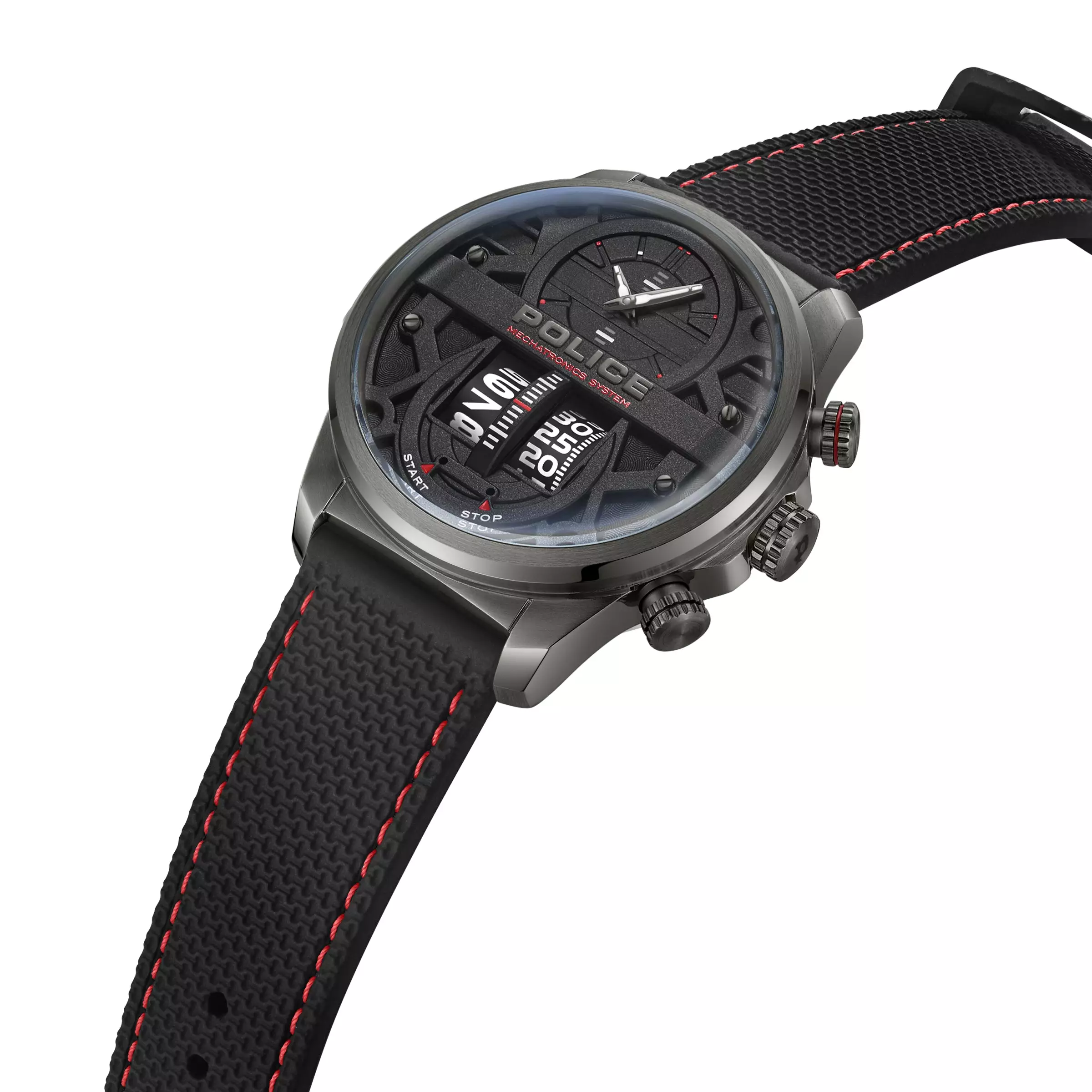 Jam Tangan Pria POLICE ROTORCROM PEWJM0006505 Original