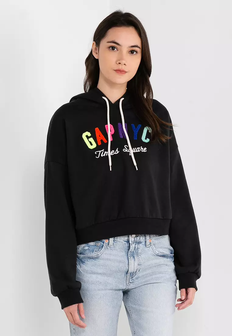 Gap online rainbow hoodie