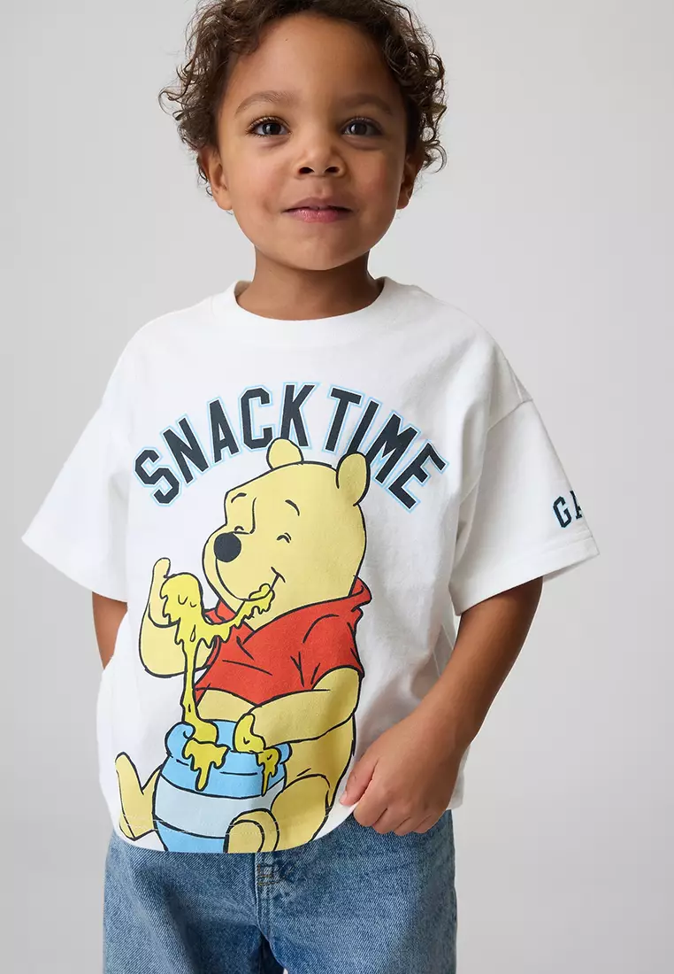 Baby & Toddler Winnie The Pooh Oversized Graphic T-Shirt