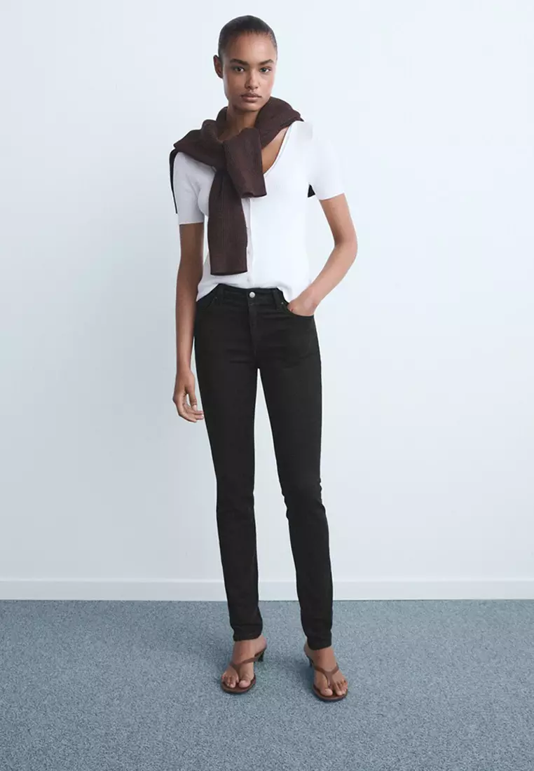 Mid-Rise Skinny Jeans