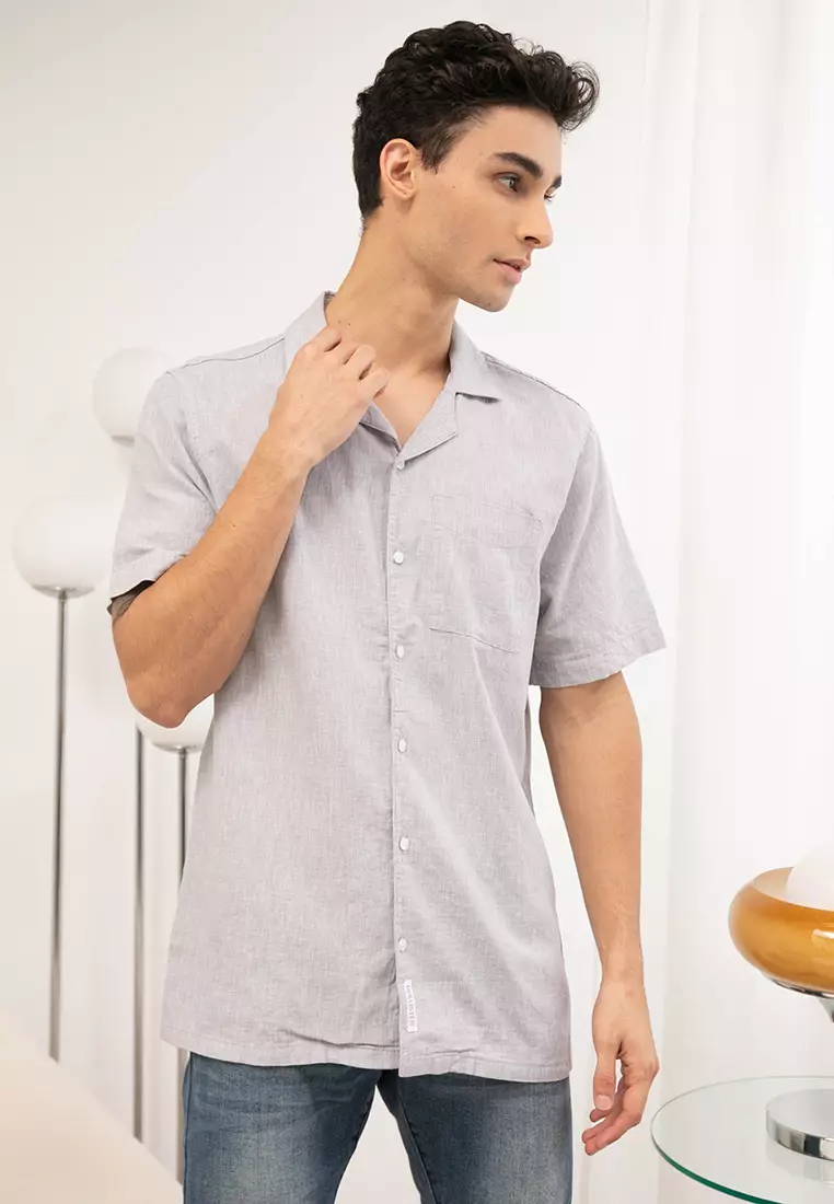 Hollister linen shirt sales