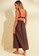 Earth Circus brown Kamina Two Piece Linen Set Brown 81962AADC7742AGS_6