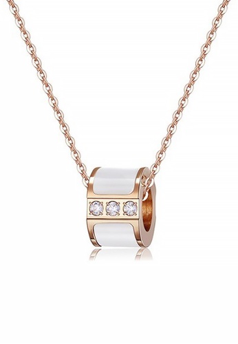 CELOVIS gold CELOVIS - Colette Tr-Dias Mother of Pearl Pendant Necklace in Rose Gold C5370AC5D9D001GS_1