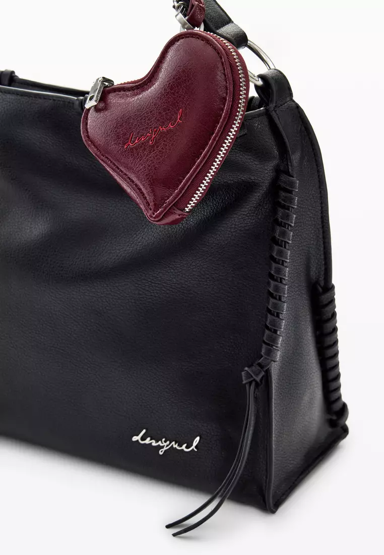 Medium bag with heart charm