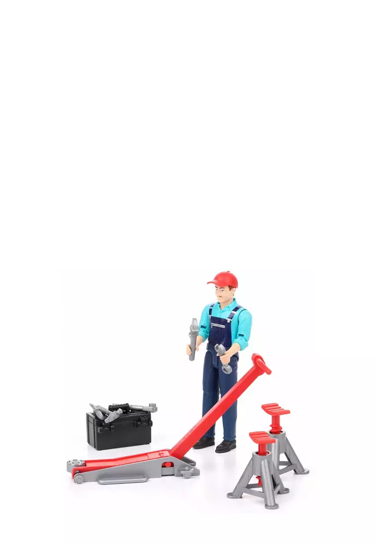 Bruder 62100 - Bworld Garage Equipment