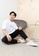 Calvin Klein white Crew Neck Tee - Calvin Klein Jeans Apparel E840FAA6C3E506GS_3