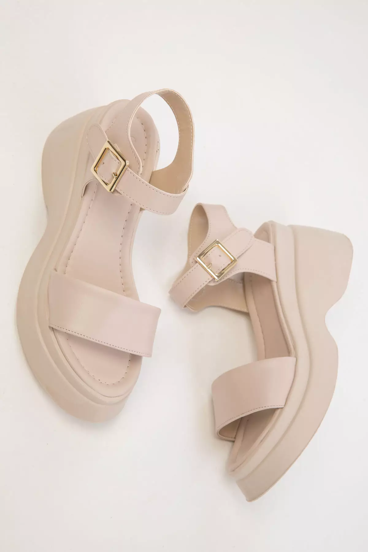 Beige Women's Sandals 20383