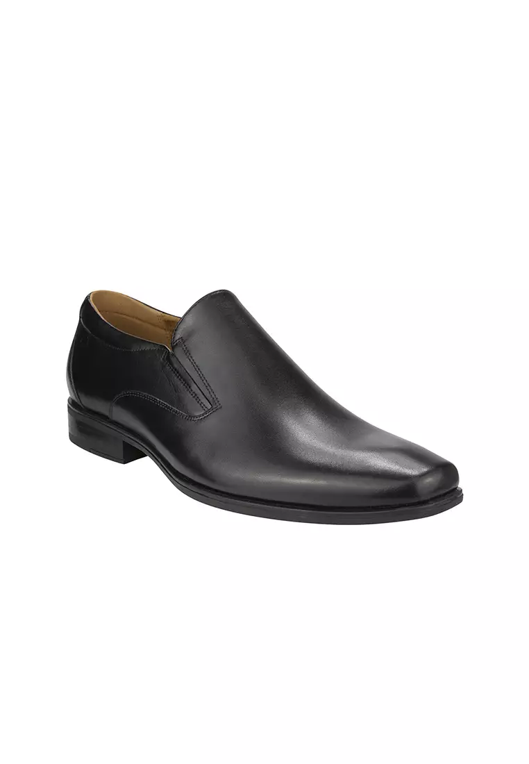 Jackson Men's Plain Toe Slip On Black