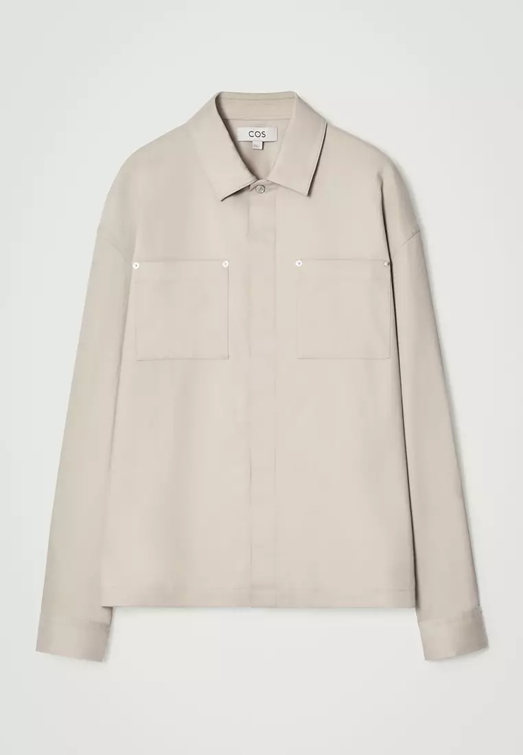 COS TWILL UTILITY OVERSHIRT Will U