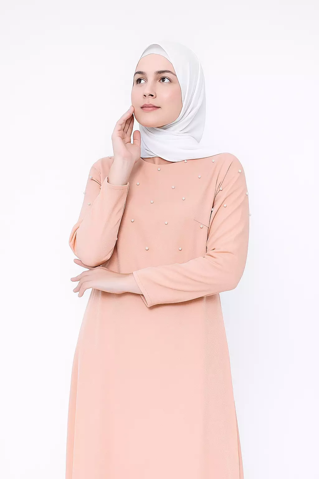 Hazeera  Maxi Dress In Pink