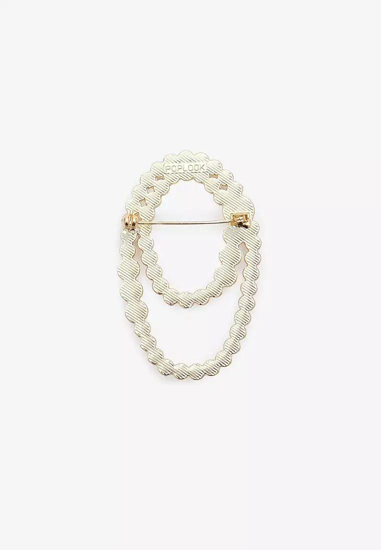 Laras Brooch - Oval