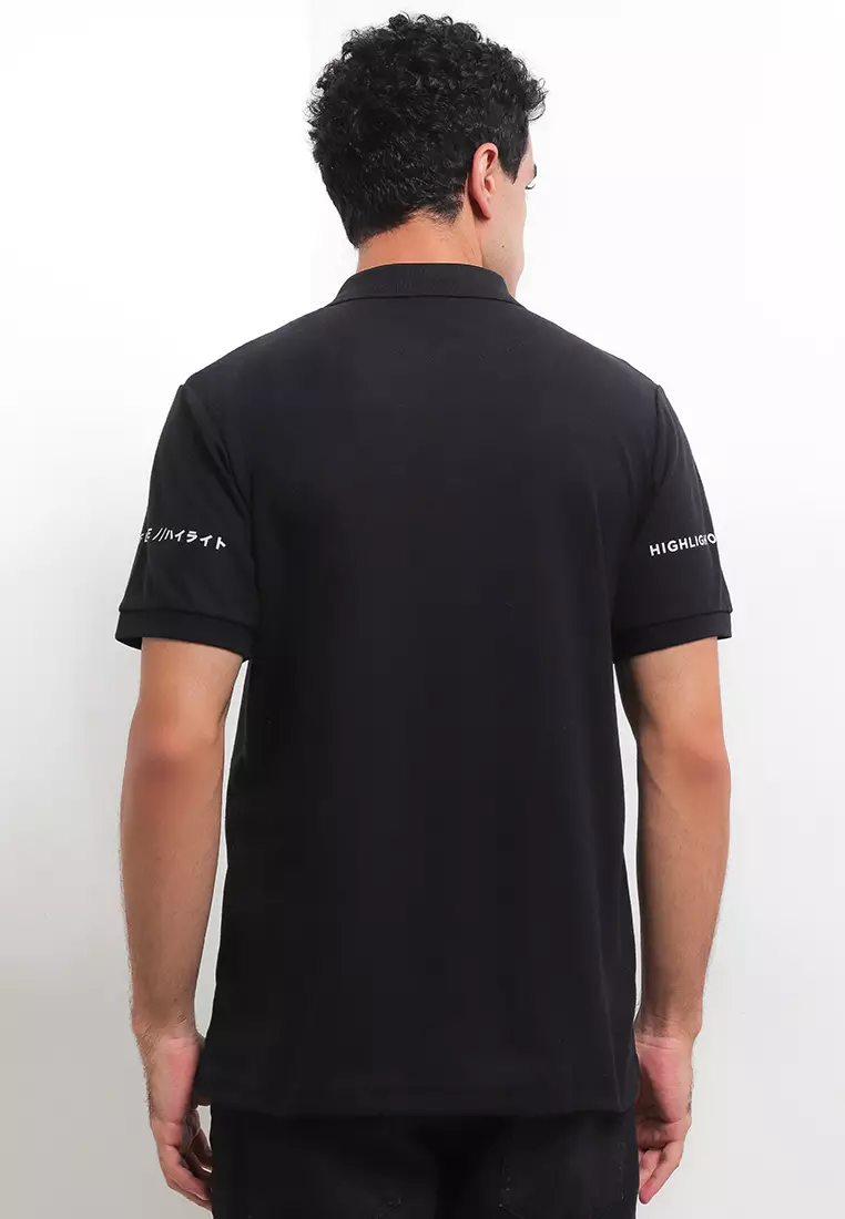 Ryusei Polo Shirt Kagayaki Black