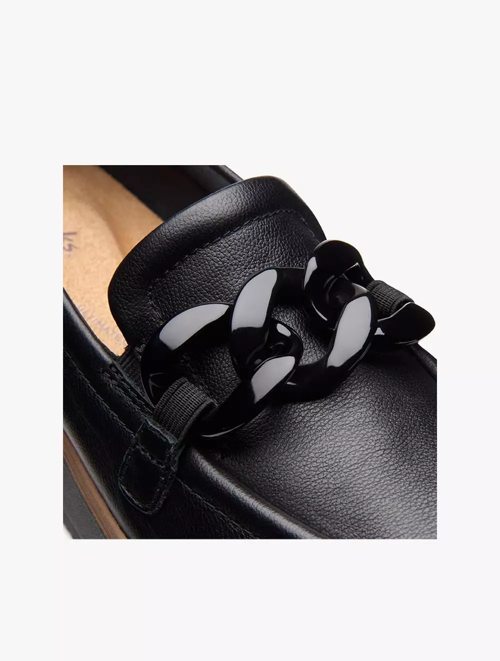Clarks Zylah May Black Leather