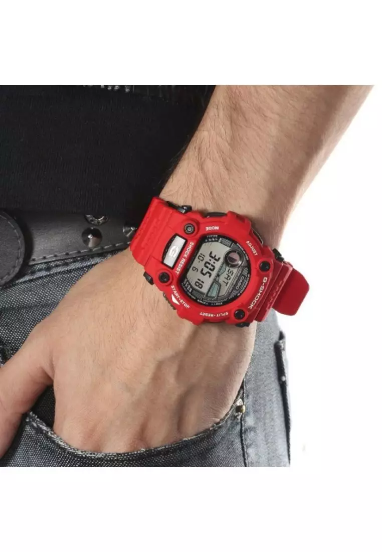 Buy G-Shock Casio G-Shock Men's Digital G-7900A-4 Red Resin Band Sport  Watch 2023 Online ZALORA Singapore