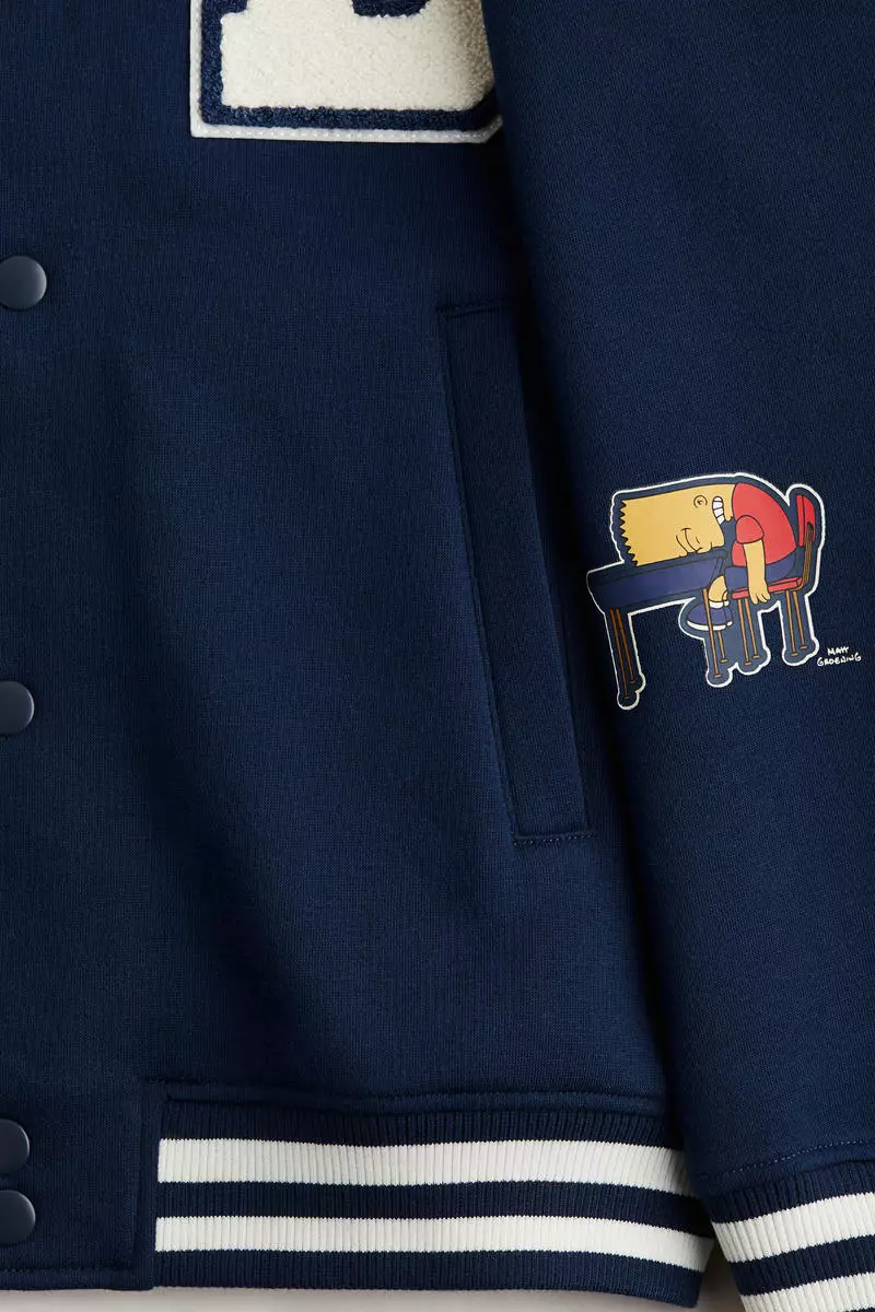 Sweatshirt baseball jacket