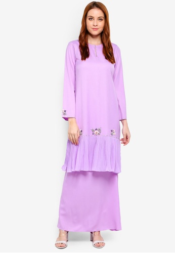 Kurung Laila from Amin jauhary in Pink
