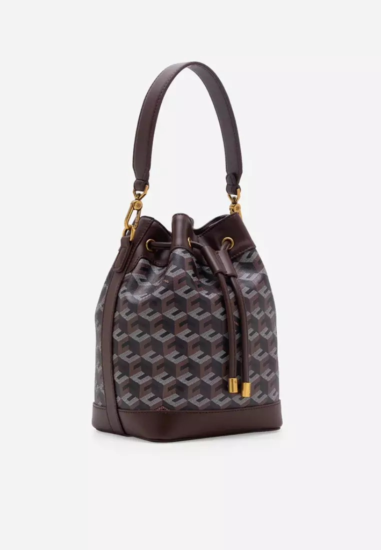 Giorgio Bucket Bag Chestnut Brown