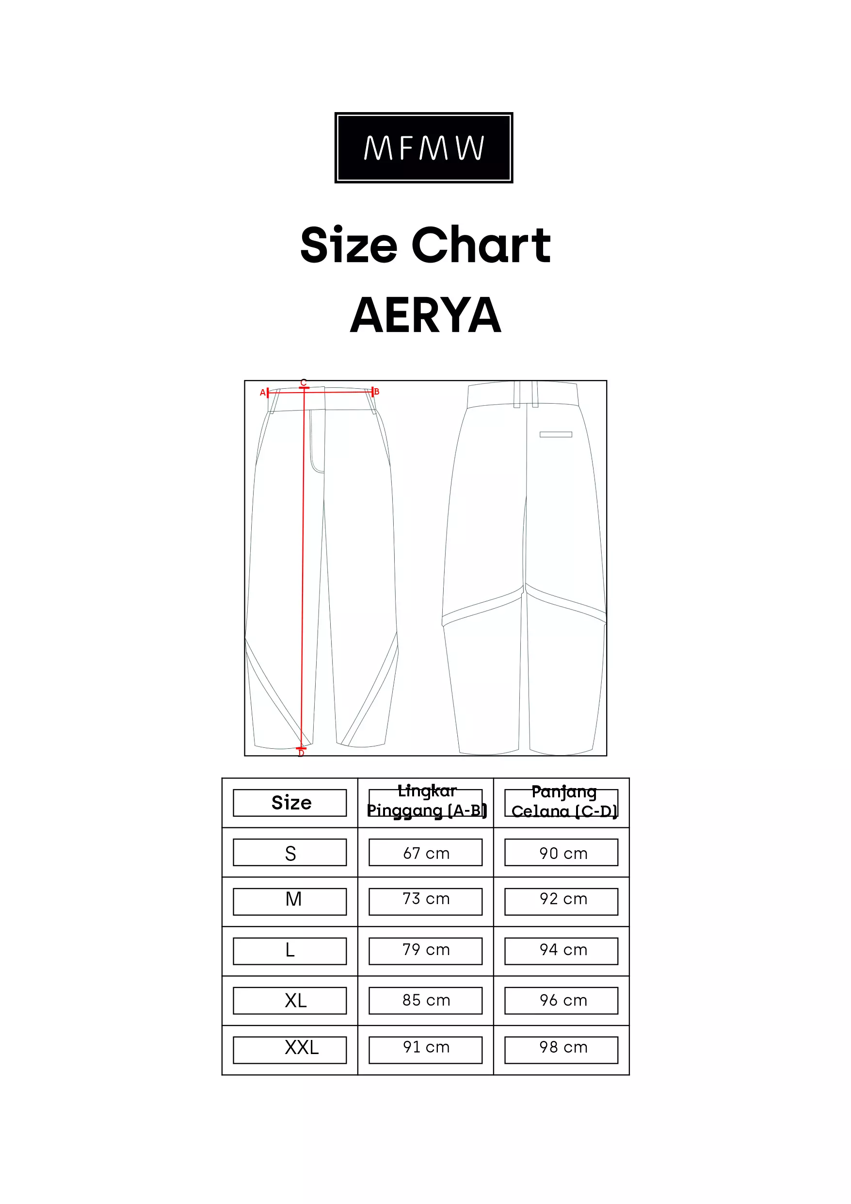 MFMW Aerya Celana Panjang Cream