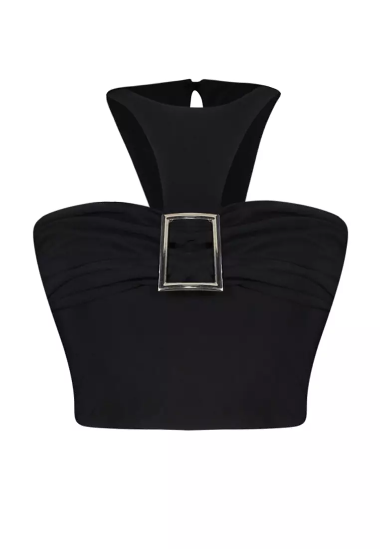 Gathered Crop Top