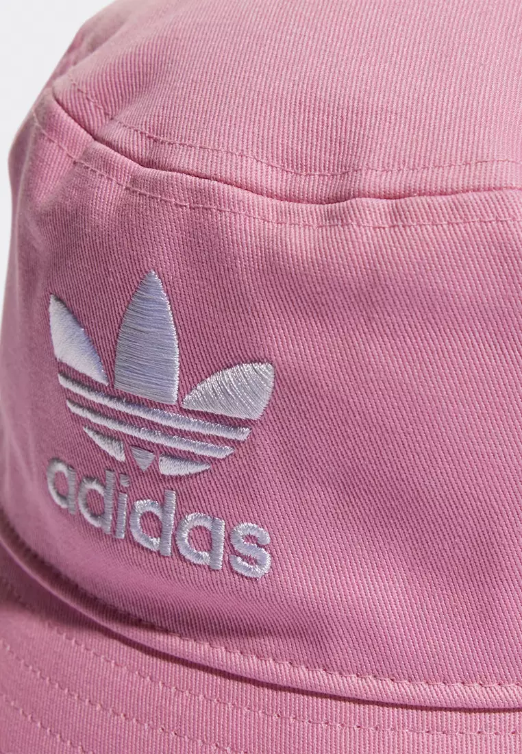 ★adidas★ Trefoil Baseball Cap Pink JD5353 Adidas Trefoil Baseball Cap in Pink — UFO No More