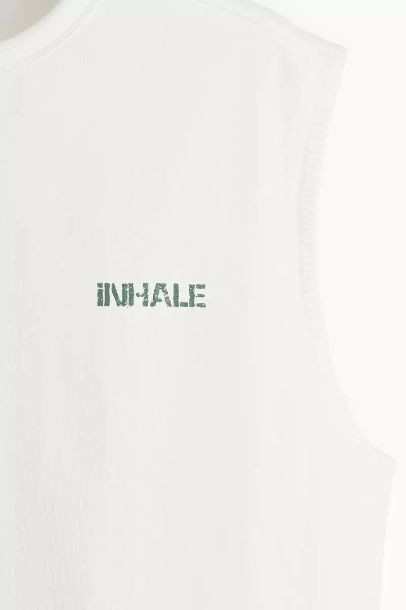 Loose Fit Printed vest top