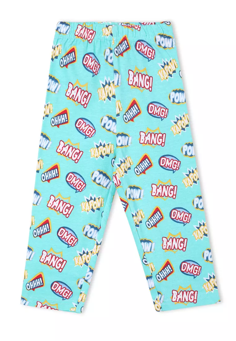 Baby and Kids Pajama Nightsuit Set- Mighty Fighter