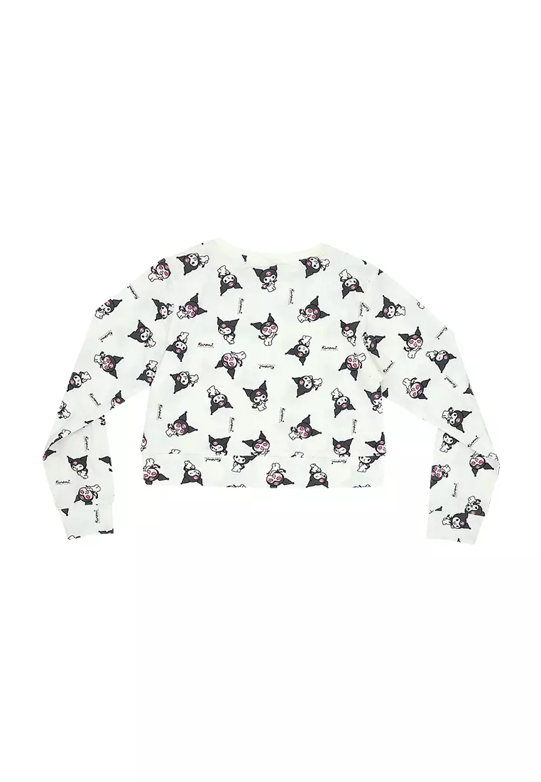 Girls Licensed Graphic Sweatshirt "Kuromi All-over"