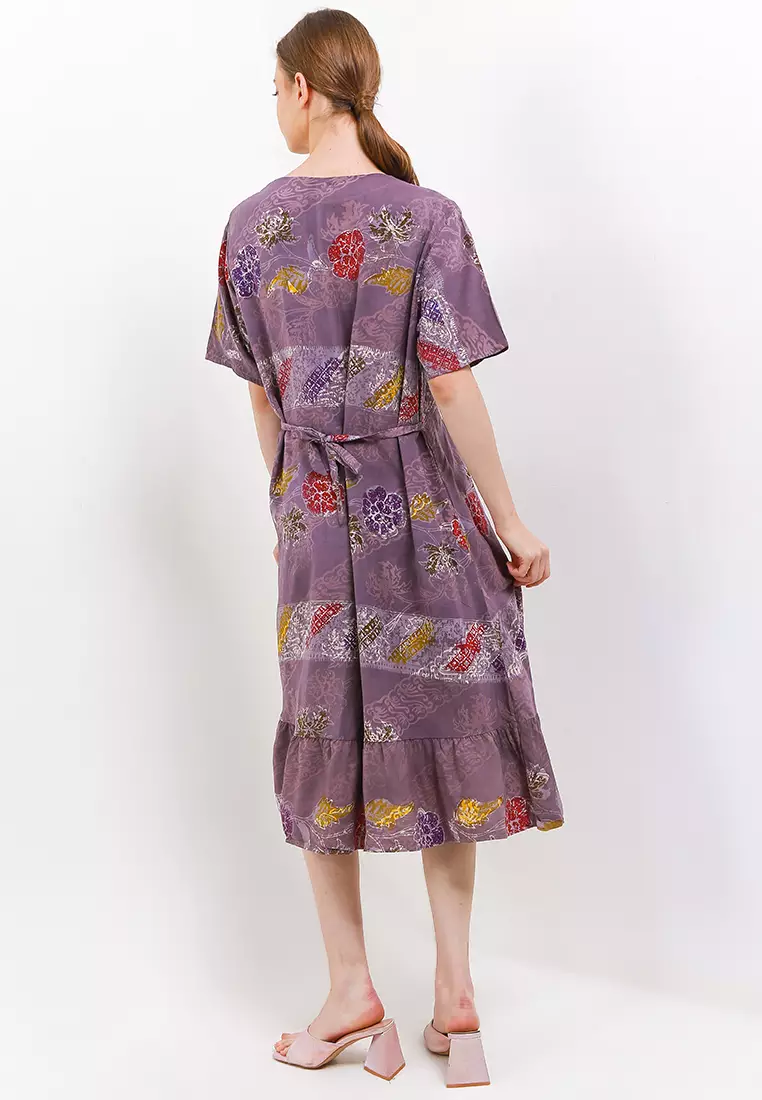 Daster Wanita Home Dress Anizara Ungu