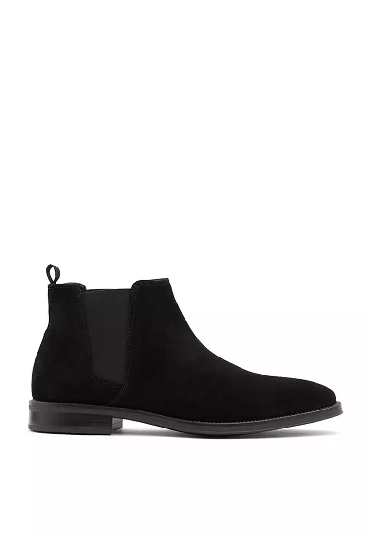 Aldo mens suede boots discount