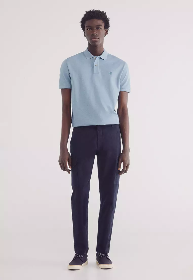 Essential Regular Fit Piqué Polo Shirt