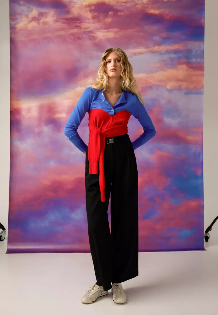 Nicolette V-Neck Knit Cardigan