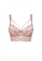 ZITIQUE pink Women's Sexy Ultra-thin 3/4 Cup Non-Sponge Push Up Bra Lace Lingerie Set (Bra and Underwear) - Pink B11ACUSE556624GS_2