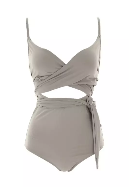 Wrap One Piece Swimsuit C0A71715GY