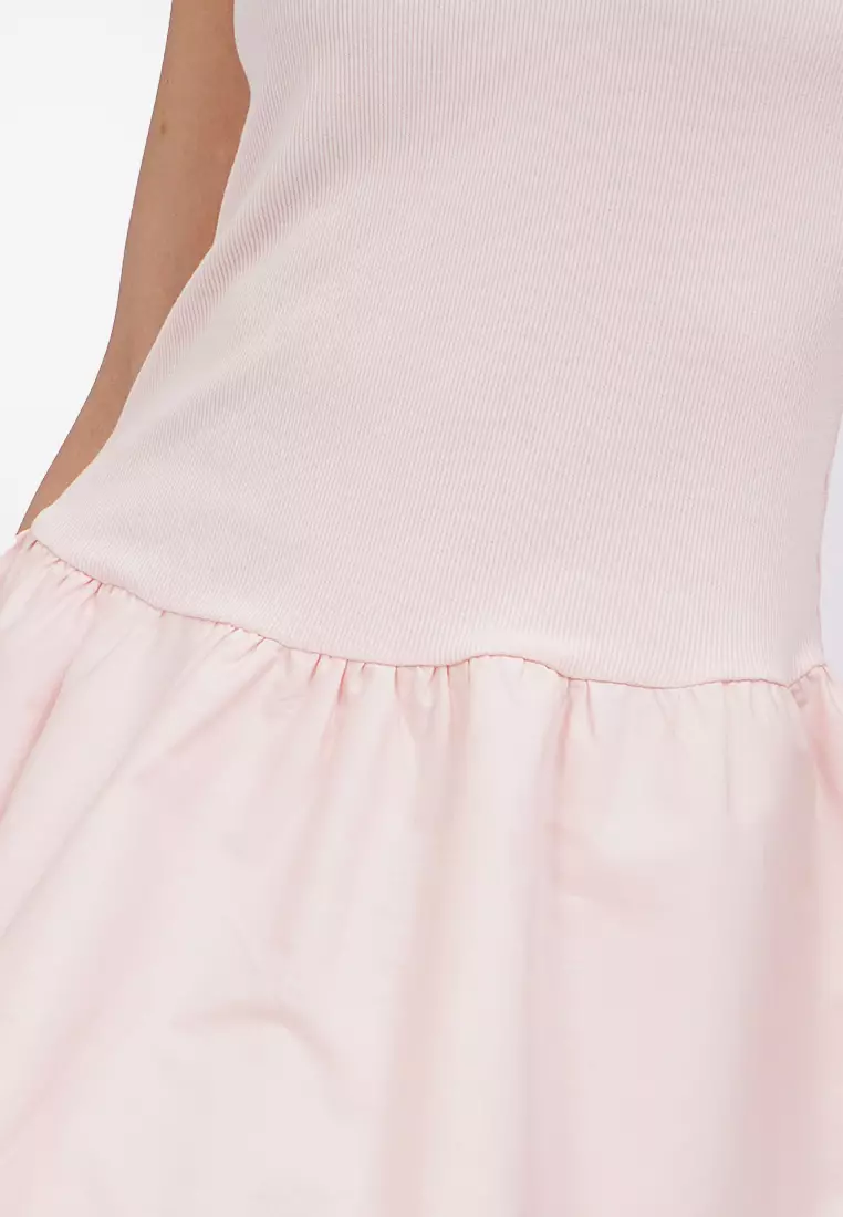 Sleeveless Balloon Mini Dress