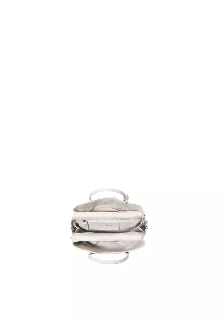TONA II Top Handle Bag - Cream Beige