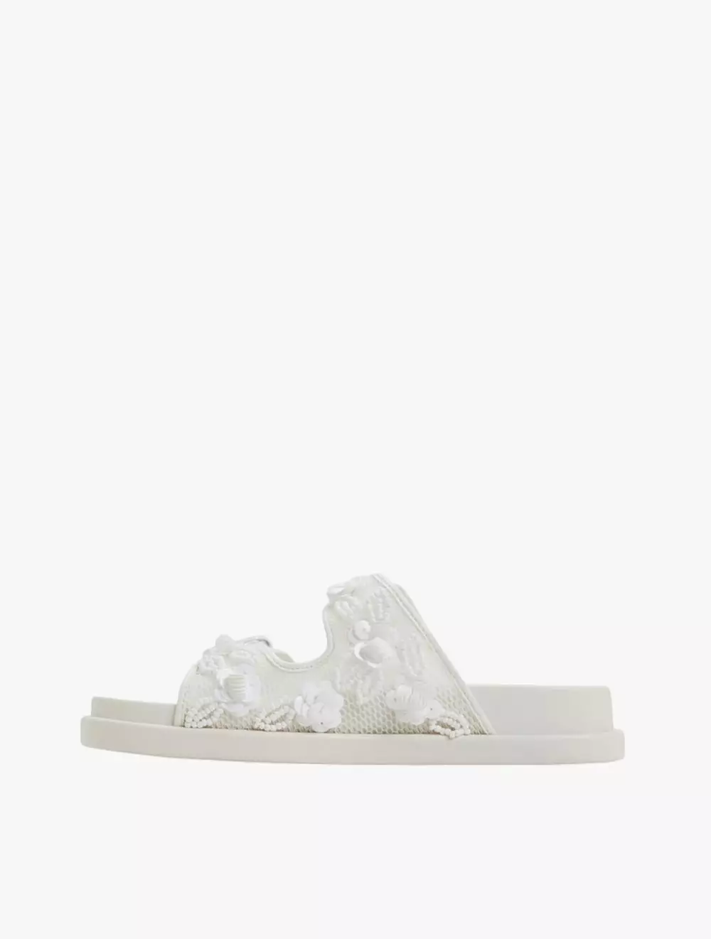 ALDO Devanassi Women's Footbed Sandals - White/Bone