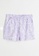 H&M purple and multi Wide Shorts 047B5AA09B1E29GS_4
