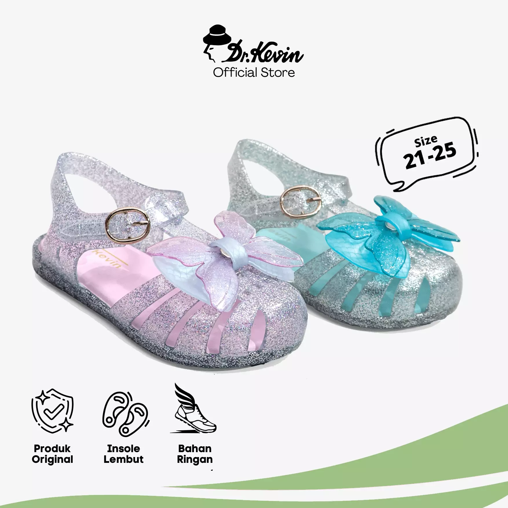 Dr. Kevin Kids Sepatu Sandal Anak Perempuan Tali Belakang 162-100