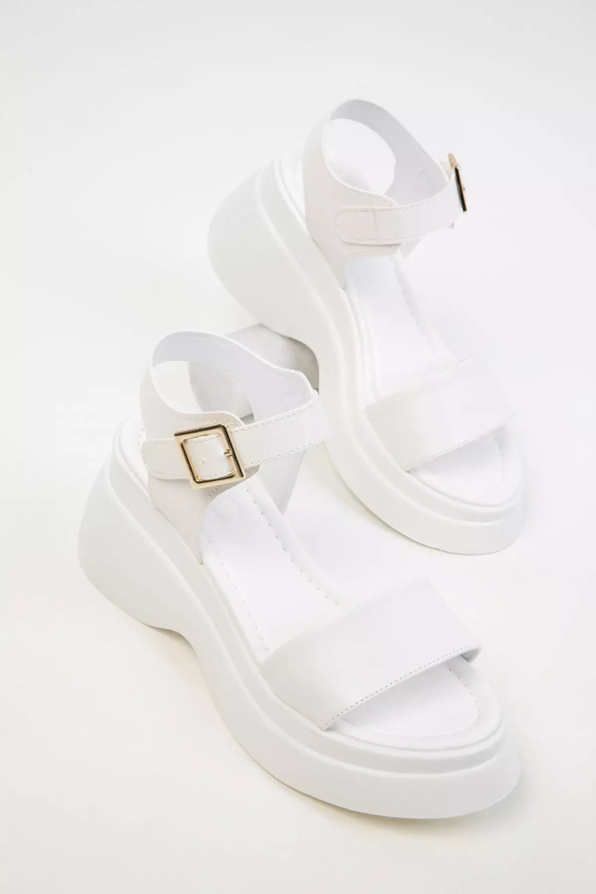 White Women's Sandals 20383