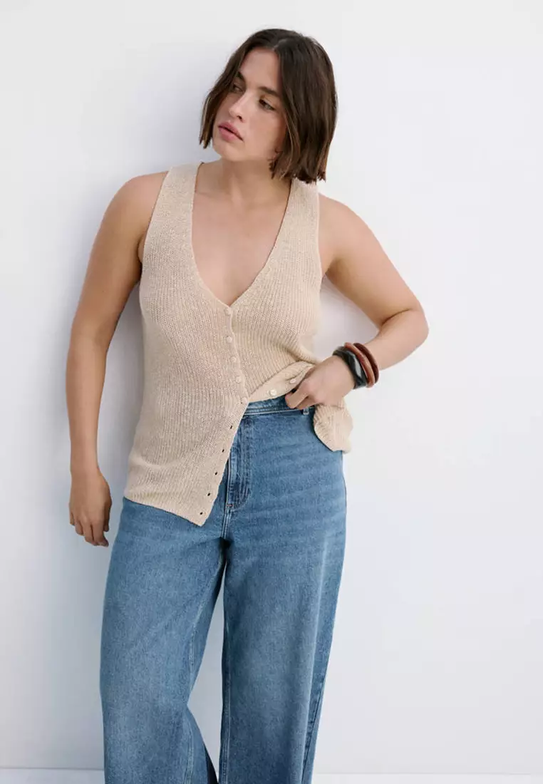 Catherin Culotte High-Rise Jeans