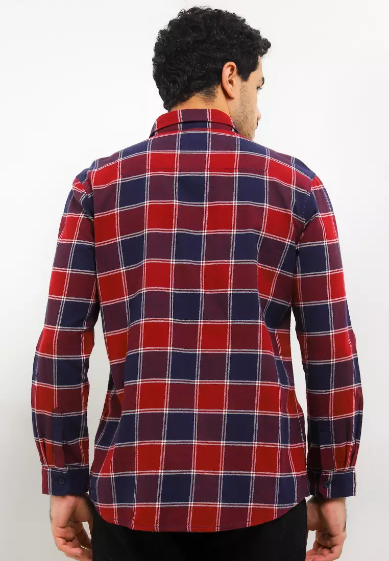 Cotton Flanel Shirt KLL546