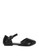 Milliot & Co. black Aliyah Basic Ankle Strap Ballerinas EC89AKSFDC7AF0GS_1