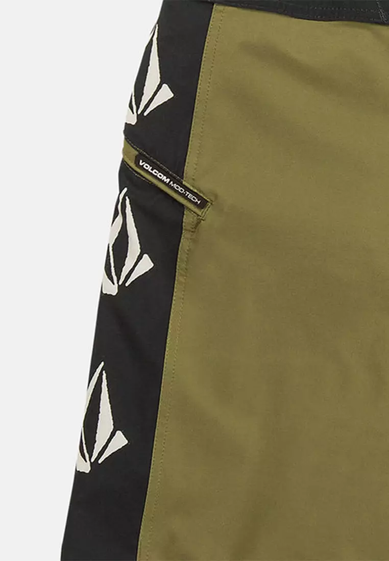 MBS MOD ICONIC STONE 19 BOARDSHORTS OLM