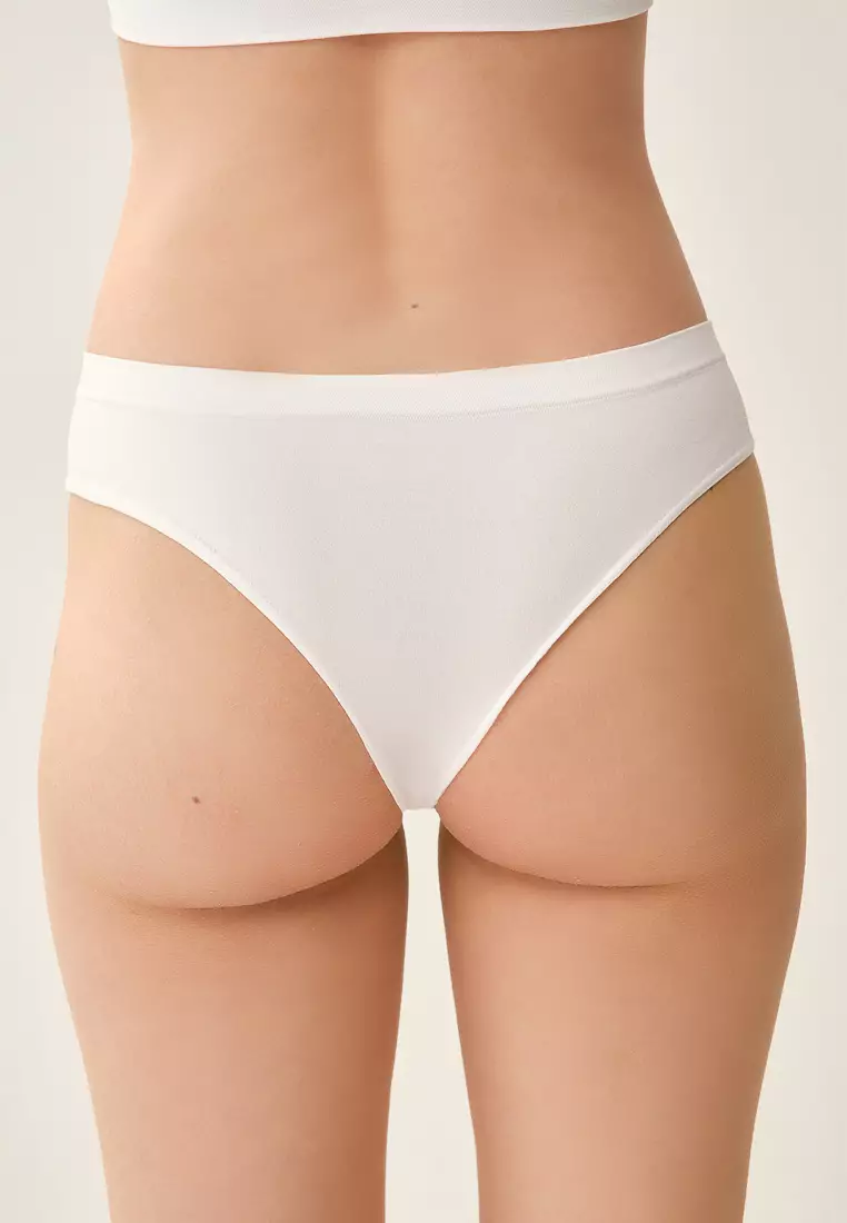 Buy DAGİ White Slip, Seamless, Normal Fit, Underwear for Women