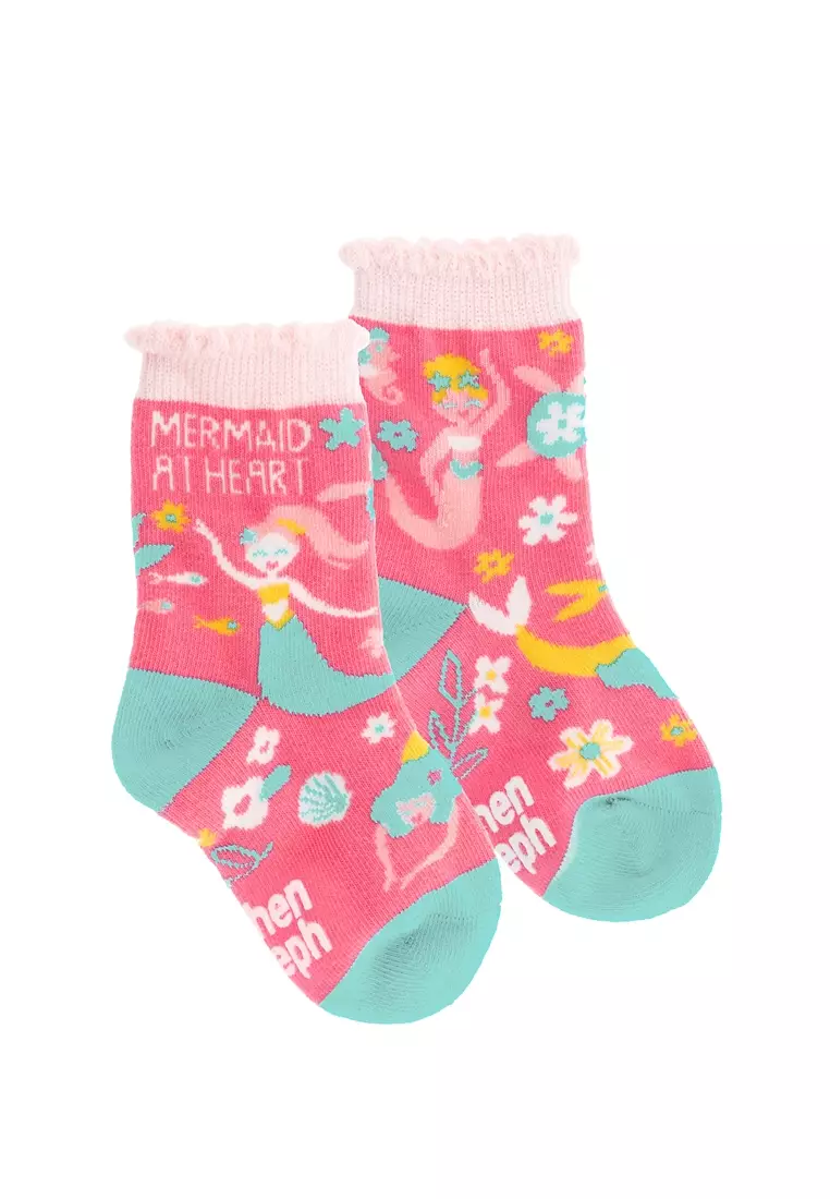Toddler Socks Mermaid Large