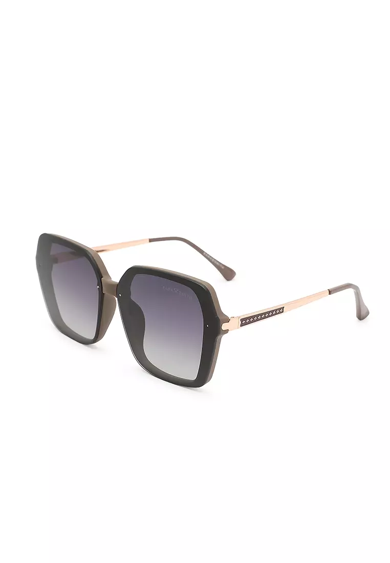Unisex Fashion Sunglasses - Mauve Red
