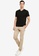 ZALORA BASICS black Regular Fit V Neck T-shirt 923F1AAD7C1CD4GS_4
