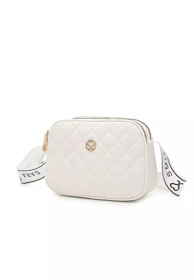 Women's Sling Bag / Crossbody Bag (Tas Selempang Wanita) - Putih